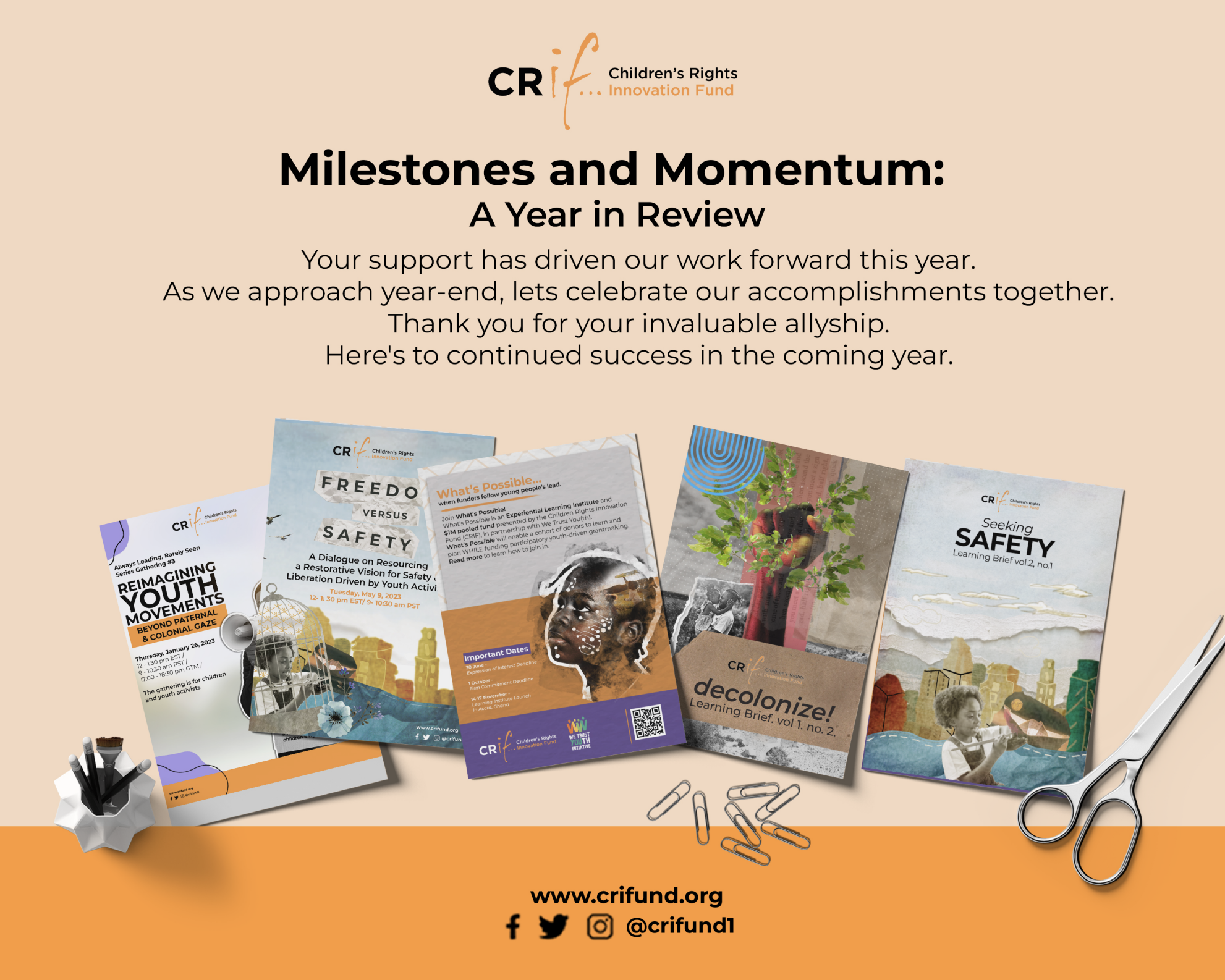 CRIF 2023 Year in Review
